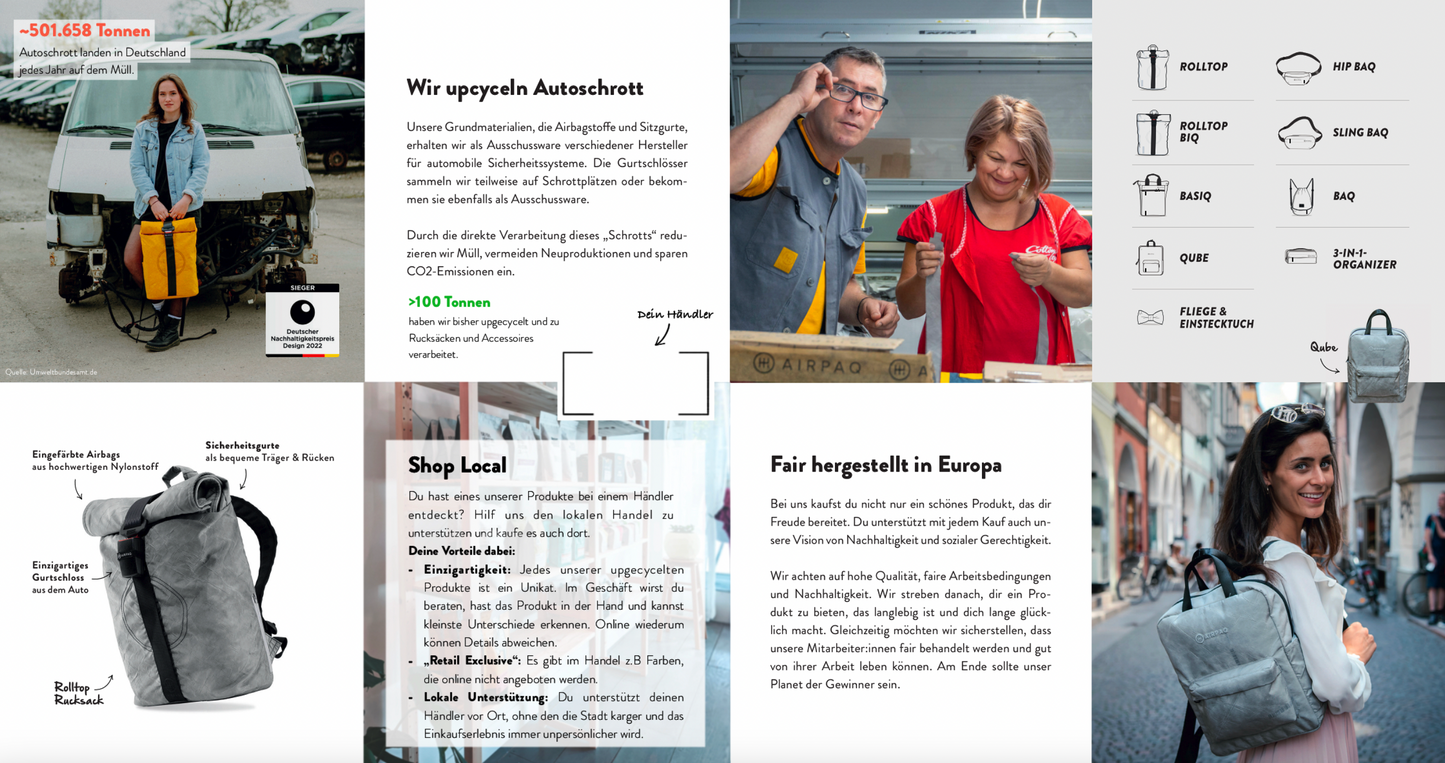 Verkaufshilfe: Flyer deutsch (50 Stück)